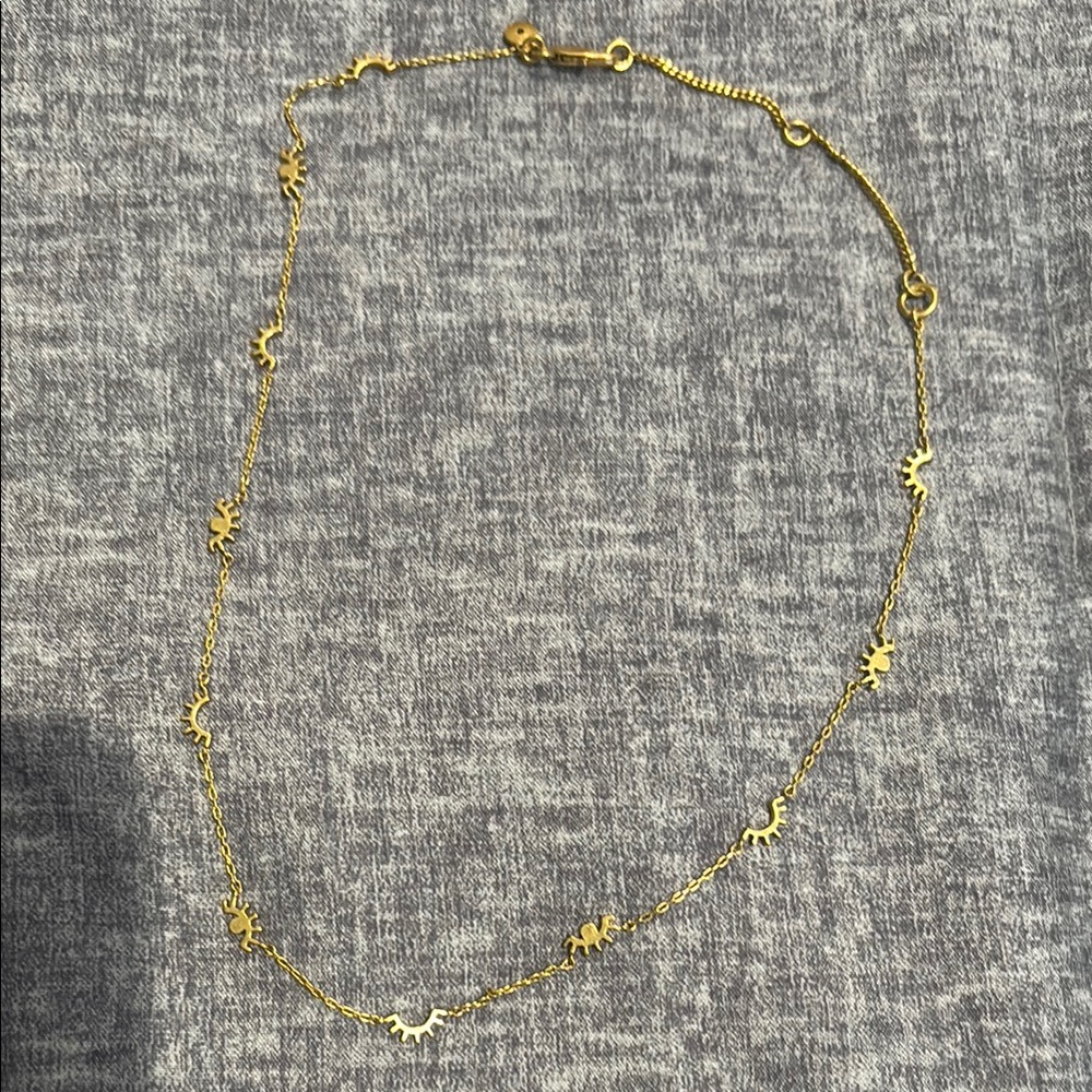 Madewell Eye Charm Necklace